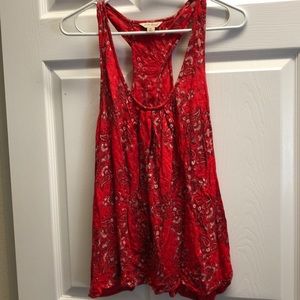 Bandana pattern tank top